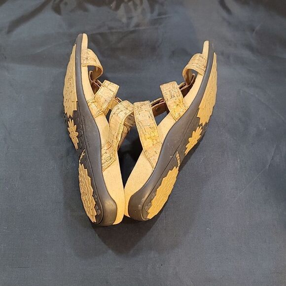 VIONIC AMBER GOLD CORK SYNTHETIC WOMEN"S SANDAL - Picture 13 of 14